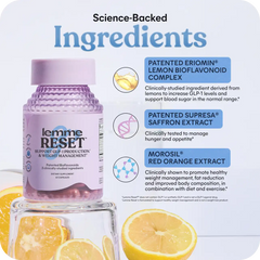 Lemme Reset™ GLP-1 Production Support Capsules